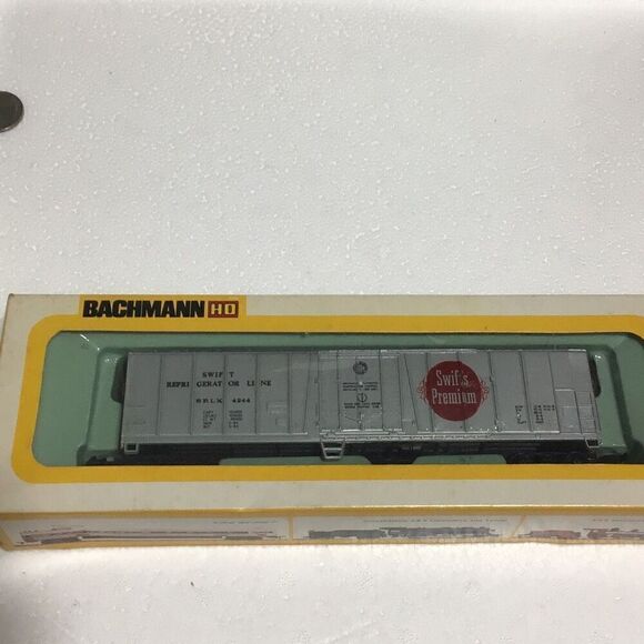 Vintage Bachmann, HO scale, swift refrigerator, rail, car ￼ - Picture 1 of 7